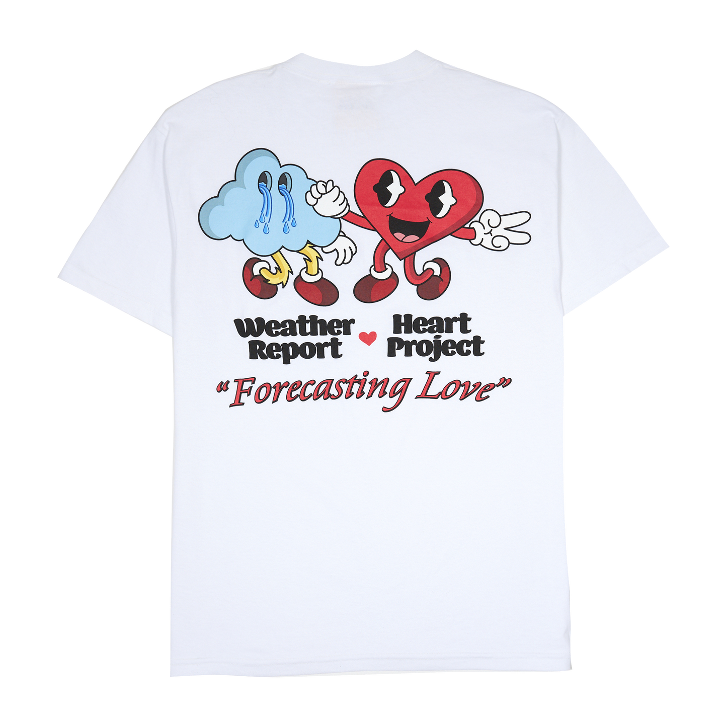 WEATHER REPORT X THE HEART PROJECT - FORECASTING LOVE T-SHIRT